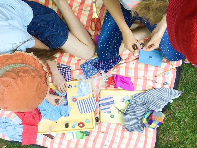 Kettenanhänger entstehen aus Unterlegscheiben